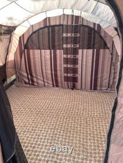 Lovely Top Quality Outwell Arkansas 5 Tent Plus Large Front Awning Extension