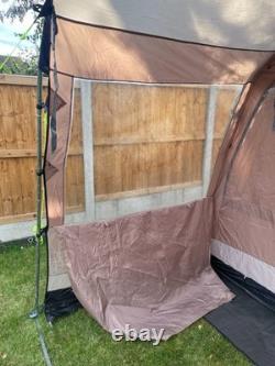 Lovely Top Quality Outwell Arkansas 5 Tent Plus Large Front Awning Extension