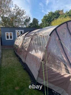 Lovely Top Quality Outwell Arkansas 5 Tent Plus Large Front Awning Extension