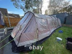 Lovely Top Quality Outwell Arkansas 5 Tent Plus Large Front Awning Extension