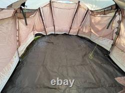 Lovely Top Quality Outwell Arkansas 5 Tent Plus Large Front Awning Extension