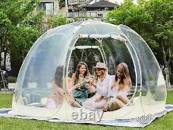 LuxBux Hexagon Bubble Tent garden sleepover party hot tub