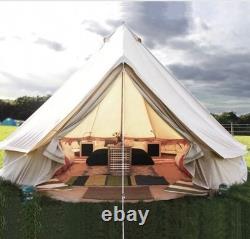 Luxury Camping Bell Tent 4 Seasons 4-6 People Outdoor