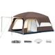Luxury Camping Tent Waterproof Two-bedroom Large Family Tent For 8-12 People