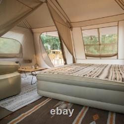 Luxury Glamping Tent Two Bedroom Family Camping House Outdoor 13m² 5-8 Person