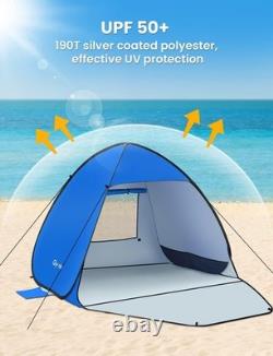 Luxury Pop Up Beach Tent for Family Use Portable & UPF 50+ UV Protection Luxury Pop Up Beach Tent for Family Use Portable & UPF 50+ UV Protection