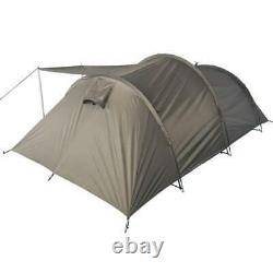 MIL-TEC 3-PERSON PLUS STORAGE TENT Space Waterproof Army Camping Festival Green