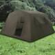 Mil-tec Large 6-person Tent Green Military 6-man Double Skin With Steel Frame