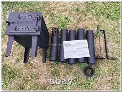 MILTEC Outdoor Camping Hunting BUSHCRAFT Complete TENT STOVE LARGE Size New