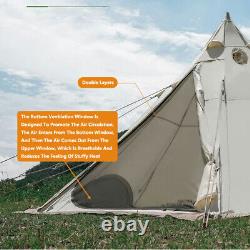 MOBI GARDEN 4 Person Tent Waterproof Camping Equipment Light Luxury Large Space