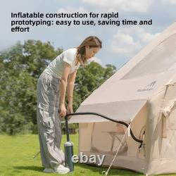 MOUNTAINHIKER 6.3? Large Starry Sky Inflatable Tent Black Observation Skylight