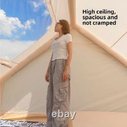 MOUNTAINHIKER 6.3? Large Starry Sky Inflatable Tent Black Observation Skylight