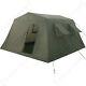 Military Style Large Olive Drab Tent 3.4 X 3.10 X 1.8 M Waterproof 6 Person