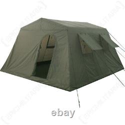 Military Style Large Olive Drab Tent 3.4 x 3.10 x 1.8 m Waterproof 6 Person