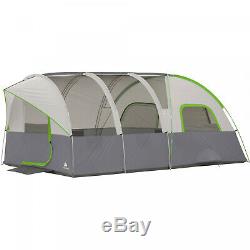Modified Dome Tunnel Tent 16 X 8 8 Person Outdoor Camping Shelter Cabin Tent