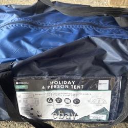 Mountain Warehouse Camping Tent Dome Style with Large Ventilation 6 Person
