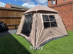 Mountainhiker automatic pop up camping tent black 2p waterproof pu2000 uv protec