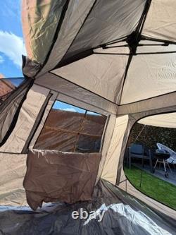 Mountainhiker automatic pop up camping tent black 2p waterproof pu2000 uv protec