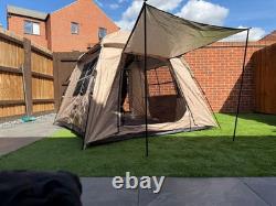 Mountainhiker automatic pop up camping tent black 2p waterproof pu2000 uv protec