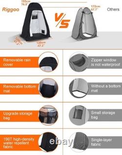 Multipurpose Pop Up Tent with Rainfly Ideal for Showers and Changing Outdoors