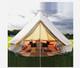 New 5m Bell Tent Canvas Yurt Large Family Camping Glamping Tent Boxed