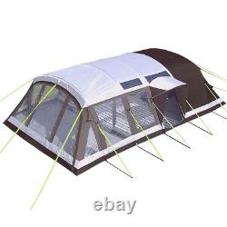 NEW Khyam AirTek 6 Inflatable Family Tent 6 Man Large Tunnel 150D 6,000HH