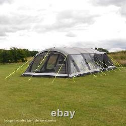 NEW Khyam AirTek 6 Inflatable Family Tent 6 Man Large Tunnel 150D 6,000HH