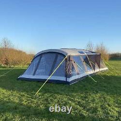 NEW Khyam AirTek 6 Inflatable Family Tent 6 Man Large Tunnel 150D 6,000HH