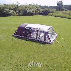 NEW Khyam AirTek 6 Inflatable Family Tent 6 Man Large Tunnel 150D 6,000HH