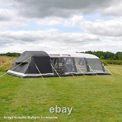 NEW Khyam AirTek 6 Inflatable Family Tent 6 Man Large Tunnel 150D 6,000HH