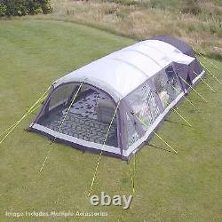 NEW Khyam AirTek 6 Inflatable Family Tent 6 Man Large Tunnel 150D 6,000HH