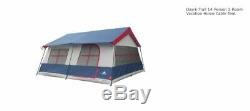 NEW OZARK TRAILS Tent Large 14-Person 3 Room 14' x 14' Outdoor Camping Vacation