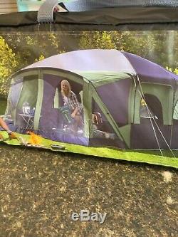 NEW Ozark Trail 12-Person Cabin Tent With Screen Porch Sleeping Family Camping