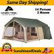 New! Ozark Trail Camping Tent 14 Person 2 Room Cabin Outdoor Large Family Lodge