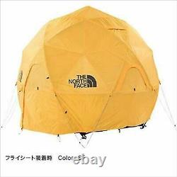 NEW THE NORTH FACE NV21800 Geodome 4 Tent Rare item Saffron Yellow