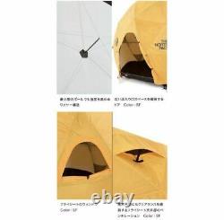 NEW THE NORTH FACE NV21800 Geodome 4 Tent Rare item Saffron Yellow JP