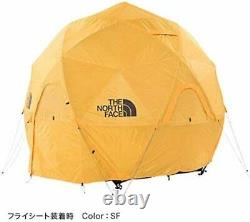 NORTH FACE ent Geodome 4 NV21800 Saffron Yellow