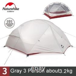 Naturehike Mongar 3-Person Ultralight BackpackingTent Excellent Condition