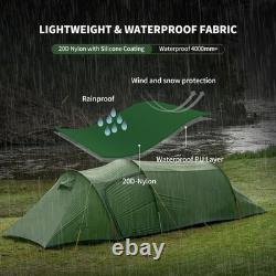 Naturehike Opalus 3 Ultralight 3 Person Tent Waterproof Tunnel Camping