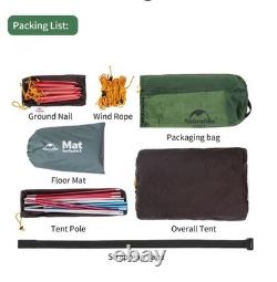 Naturehike Opalus 3 Ultralight 3 Person Tent Waterproof Tunnel Camping