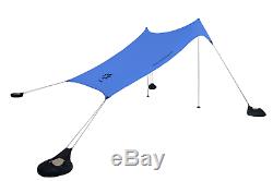 Neso Tents Grande Beach Tent, 7ft Tall, 9 x 9ft, Reinforced Corners and Cooler