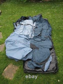 Never used Marechal 6 man tunnel polyester tent blue side canopy portcros 6 DLX