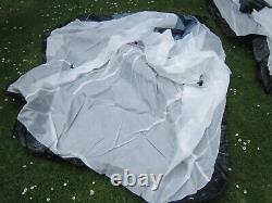 Never used Marechal 6 man tunnel polyester tent blue side canopy portcros 6 DLX