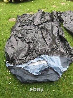 Never used Marechal 6 man tunnel polyester tent blue side canopy portcros 6 DLX