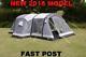 New 2018 Kampa Bergen 4 Berth Large Air Pro Person Man Family Inflatable Tent