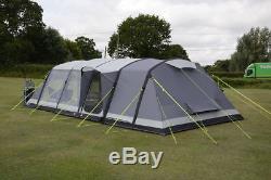 New 2018 Kampa Croyde 6 Man Person Berth Inflatable Large Family Air Tent 2018