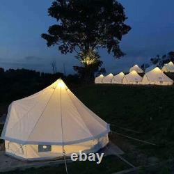 New 900D Oxford Fabric 4M Bell Tent 4 Season Teepee Tent for outdoor glamping