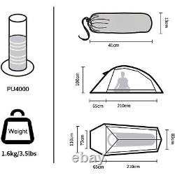 New Cloud-Up Ultralight 1 Person Tent 3 Season Camping Hiking