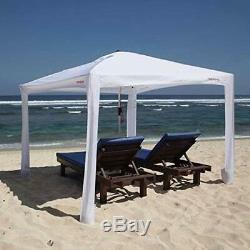 New Cool Cabanas UPF50, Providing 50+UV Protection, 8Pockets White-Large Size