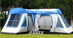 New Deluxe Cabin Family Camping Outdoor Waterproof Large Space Winter Tent